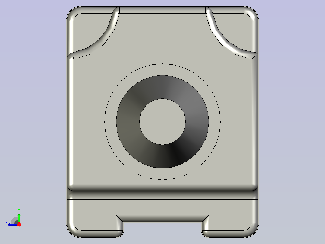 组装+热熔-光栅尺MANIFOLD_SOLID_BREP_3348856右视图