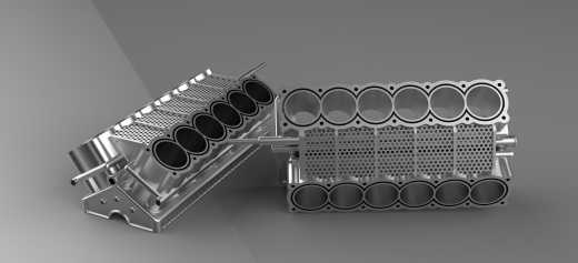 V12发动机缸体缩略图