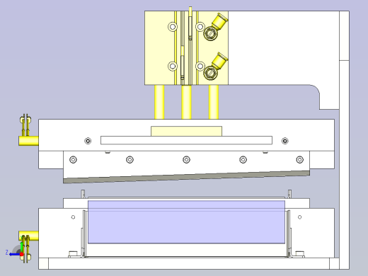 一款薄膜热切割机构3D数模右视缩略图