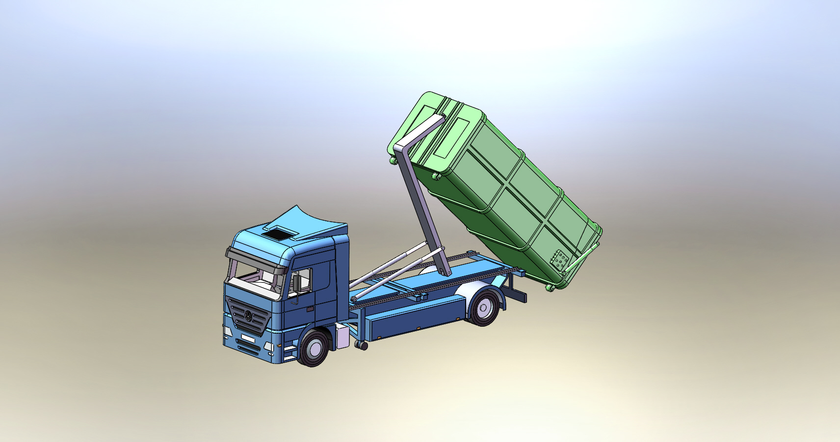 自卸车 垃圾车