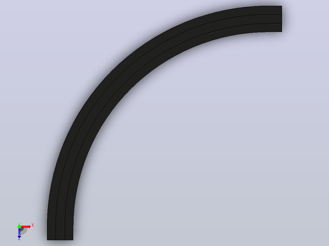 ZWGD-1873-K325-TA90-R800-N1-C1转弯轨道(无轴承)俯视图