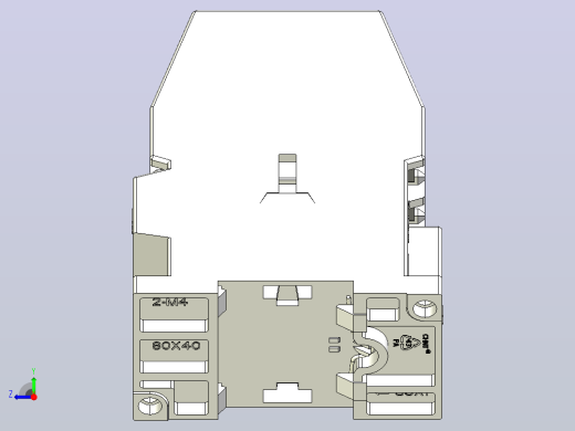 CJ20-25交流接触器三维模型202204右视缩略图