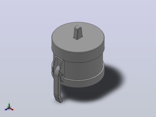 DC 型Model DC[DC075]快速接头正等轴测缩略图