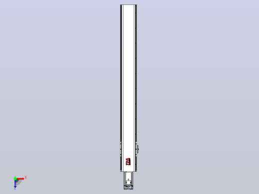 日规模组半封闭丝杆TPA-HNR-110D-1610C-L850-M-C-P40-N3俯视缩略图