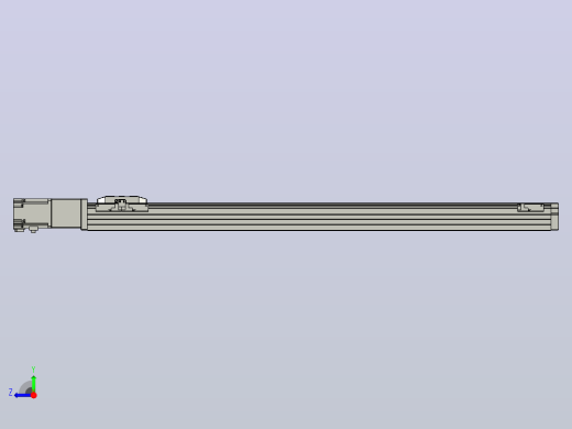 滚珠丝杠直线轴内置导轨TPA-GCR-65-1610C-L800-M-M40-N3右视缩略图