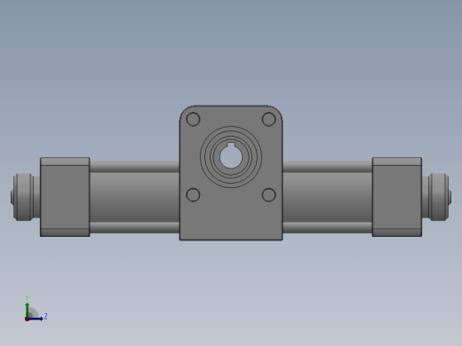 旋转气缸[QRC40-90]左视缩略图