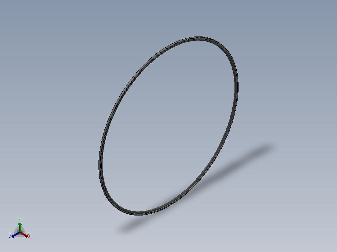 PTFE OE 型活塞组合密封(双作用)[OE100Q05200211H]正等轴测图