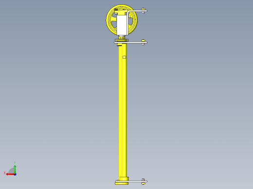 工件台提升机构后视缩略图
