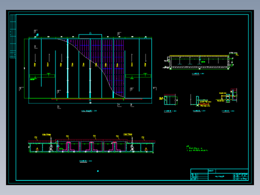 13.35万吨AAO工艺污水处理厂及排水管网设计CAD图纸