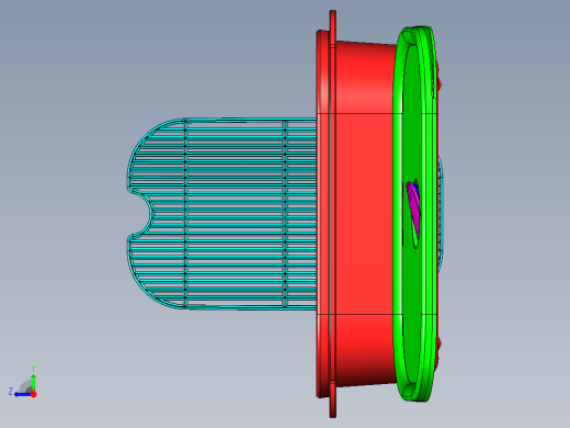塑料容器 塑料盒子【彩红网3D模型-caired.com】右视缩略图