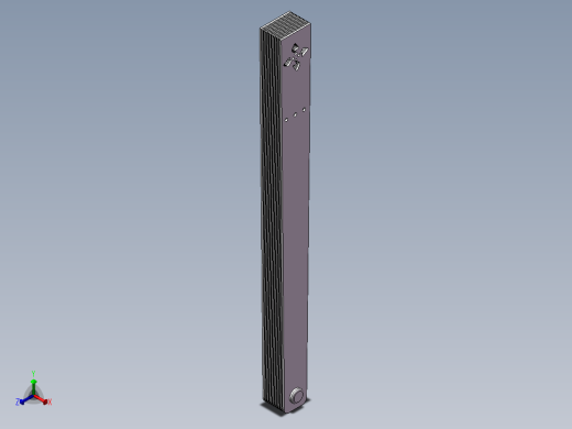 折叠扇正等轴测缩略图