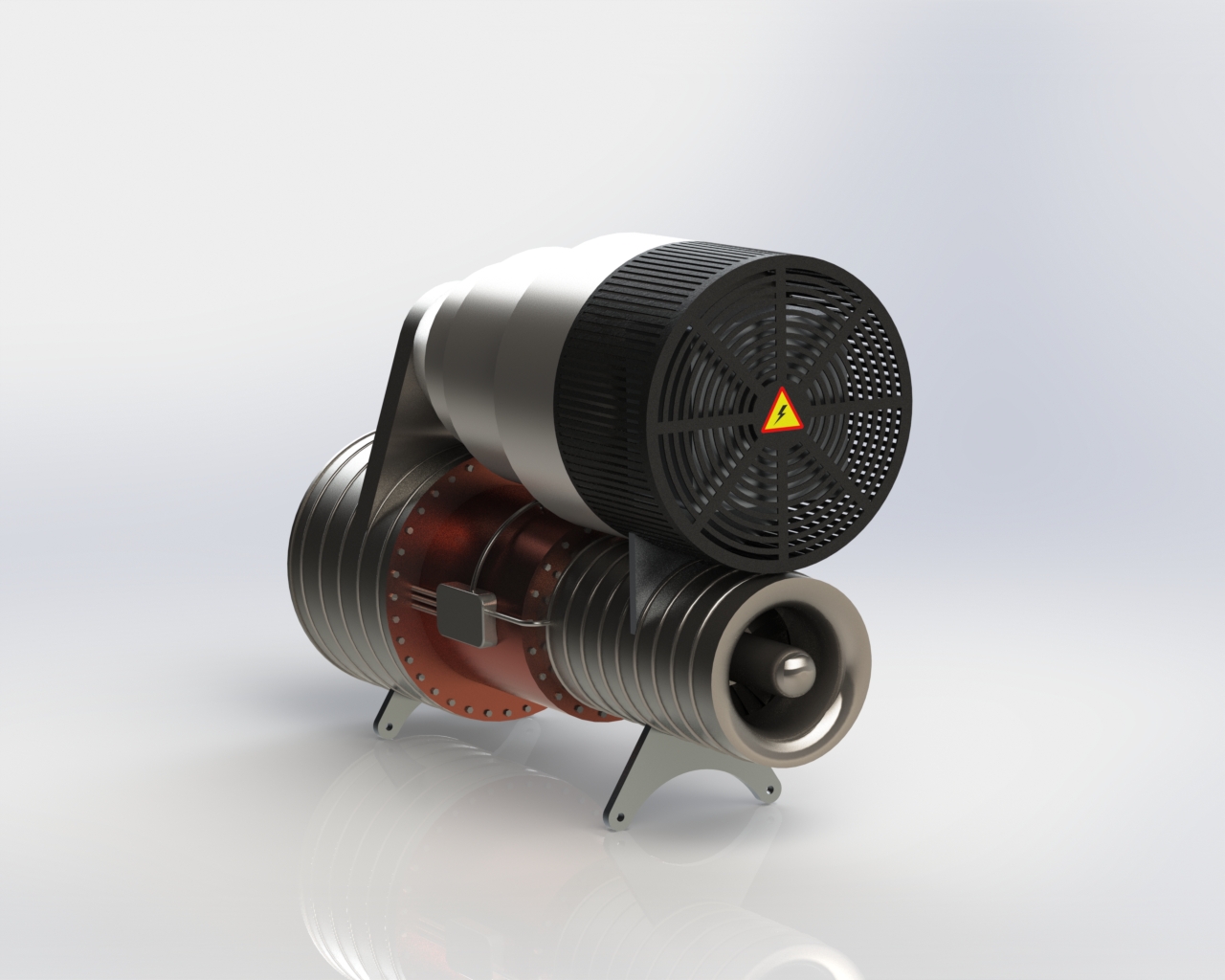 三轴四轮越野飞车