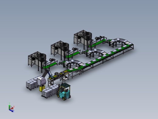 G05-灌装码垛生产线