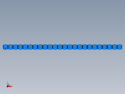彩色公头100mil（2.54mm）系列-DS1021_blue_1x24p_100mil_Type5_rev1.0前视缩略图