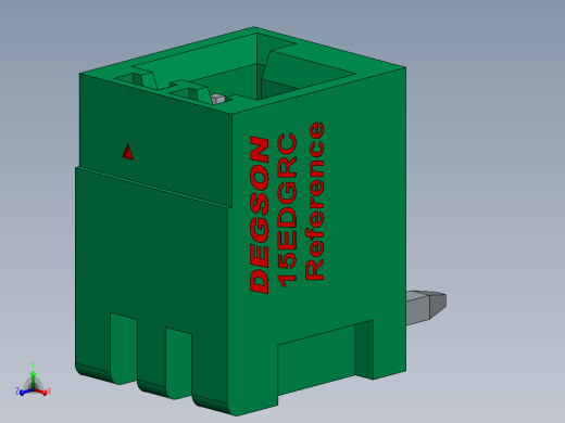 DEGSON 15EDG 系列 2.5mm 接线端子包-15EDGRC-2.5-xxP-14-00AH