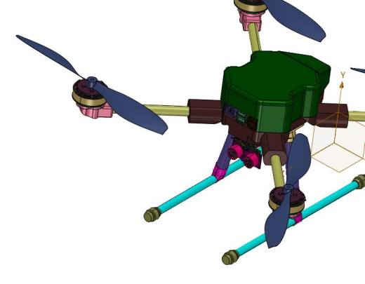 超声波躲避障碍物无人机缩略图