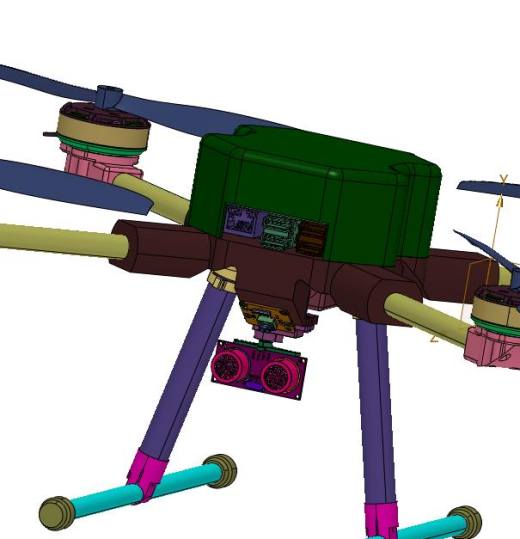 超声波躲避障碍物无人机缩略图