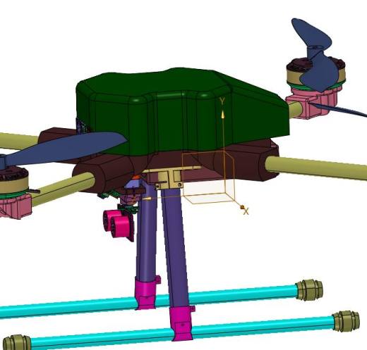 超声波躲避障碍物无人机缩略图