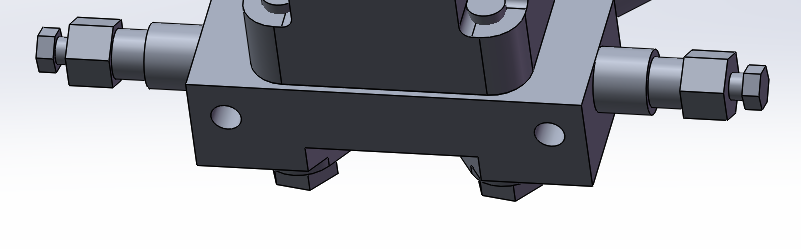 差压变传感器带平面阀体