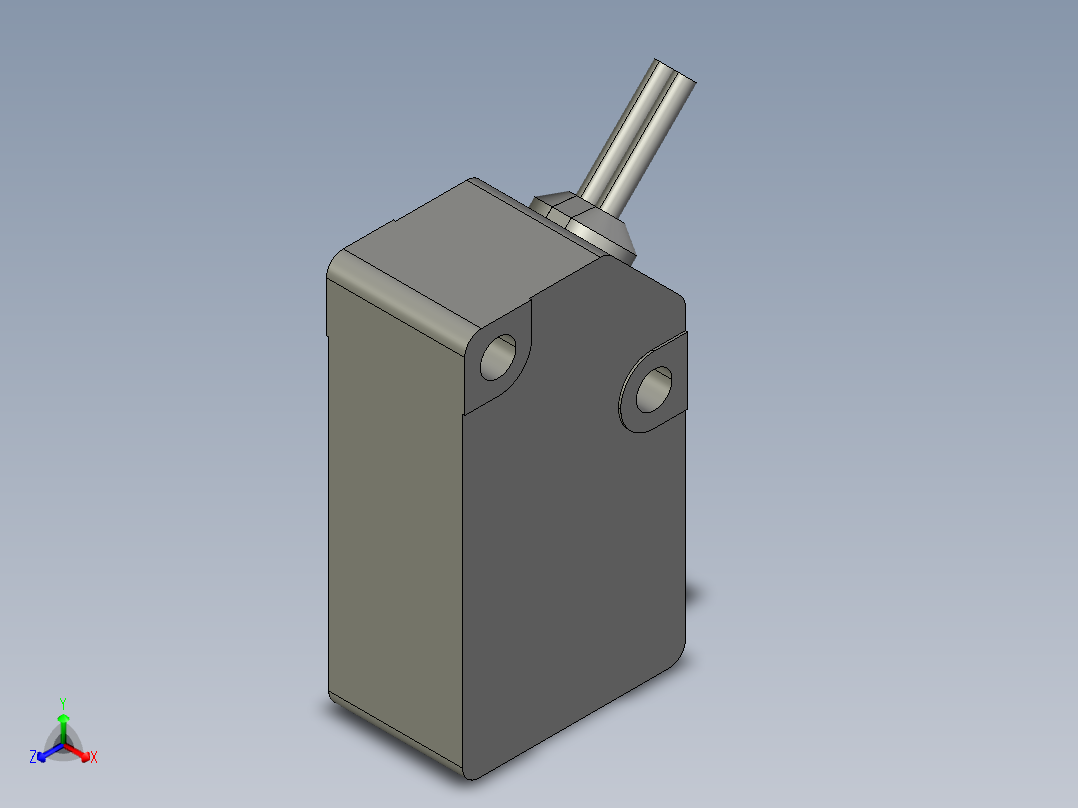 基恩士LV-42_kc图纸模型主视图