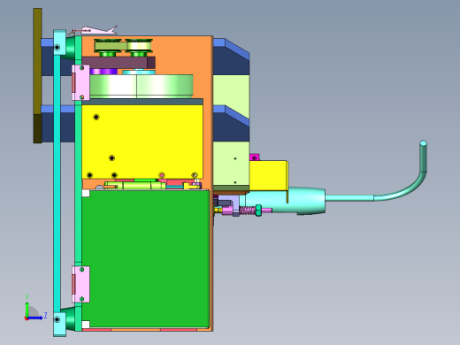 螺丝排序供料上料排列机和拧紧轴左视缩略图