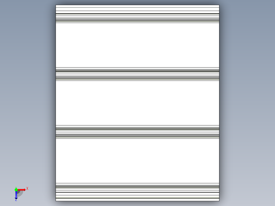 型材-KJN CABLE CONDUIT 80X120 KJN511035.STEP俯视图