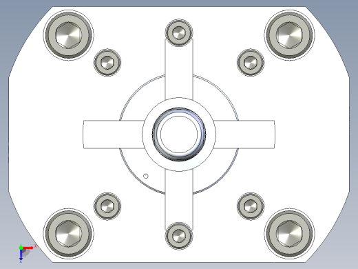 KOSMEKSFH3120-GN多系列多零件图纸模型俯视缩略图