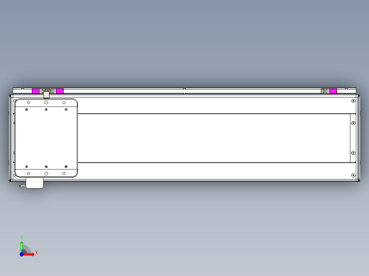 威洛博LC系列3d模型模组LC22H1Y-S700前视缩略图