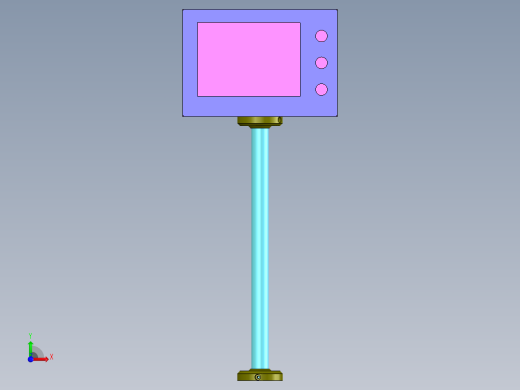 显示屏架前视缩略图