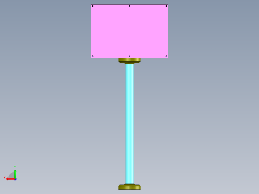 显示屏架后视缩略图