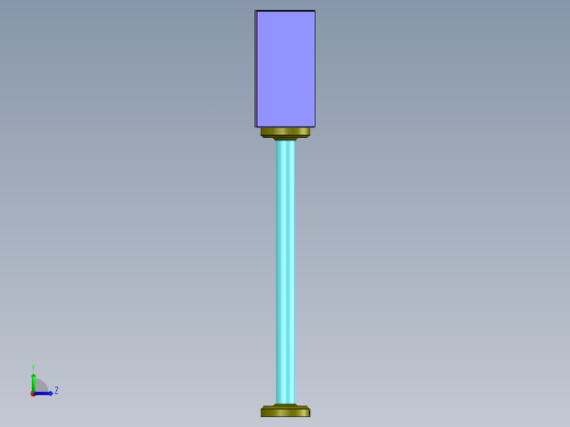 显示屏架左视缩略图