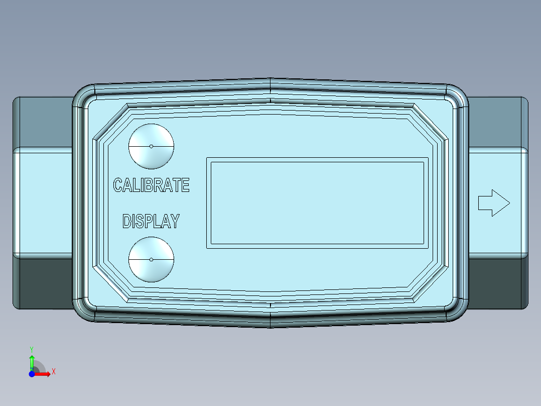 数字流量计外壳模型__741688===18前视图