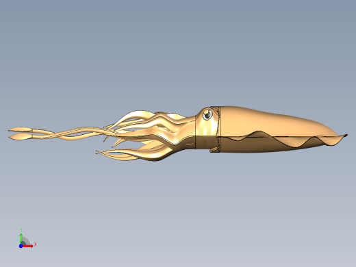 墨鱼前视缩略图