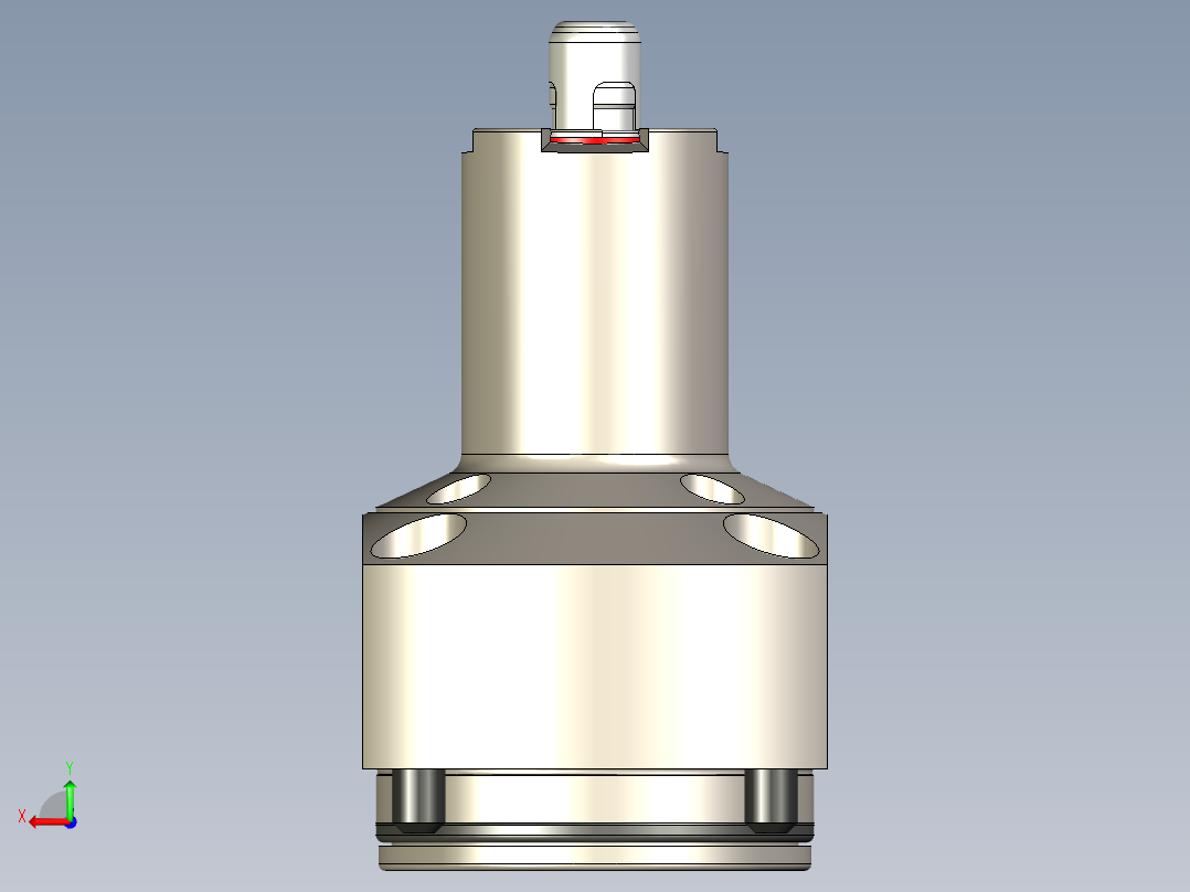 KOSMEKSFA2000-M1N-090-H60多系列多零件图纸模型多系列多零件图纸模型后视图