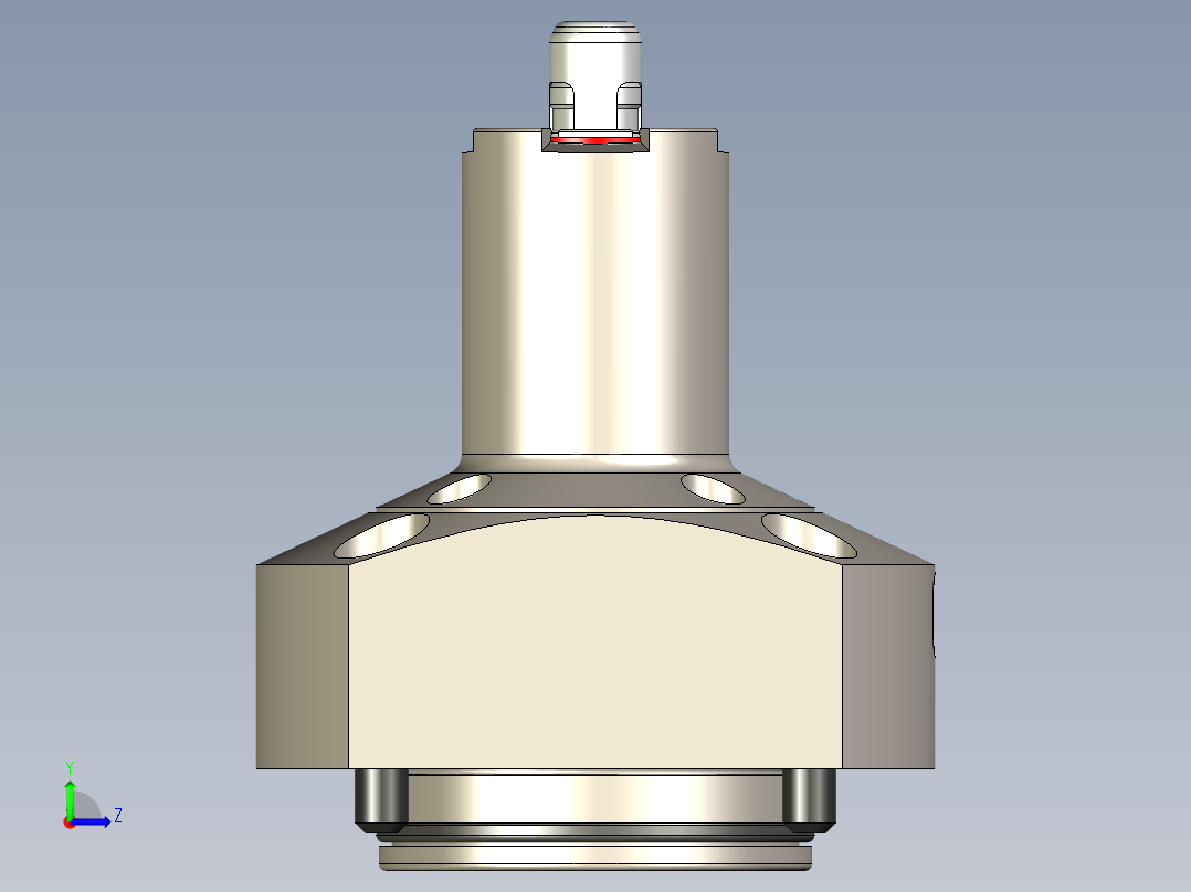 KOSMEKSFA2000-M1N-090-H60多系列多零件图纸模型多系列多零件图纸模型左视图