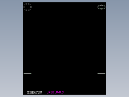 華司LRBB-2D多系列多零件图纸模型