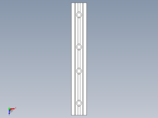 型材-BR 10 SLOT PROFILE CONNECTOR KJN528746俯视缩略图
