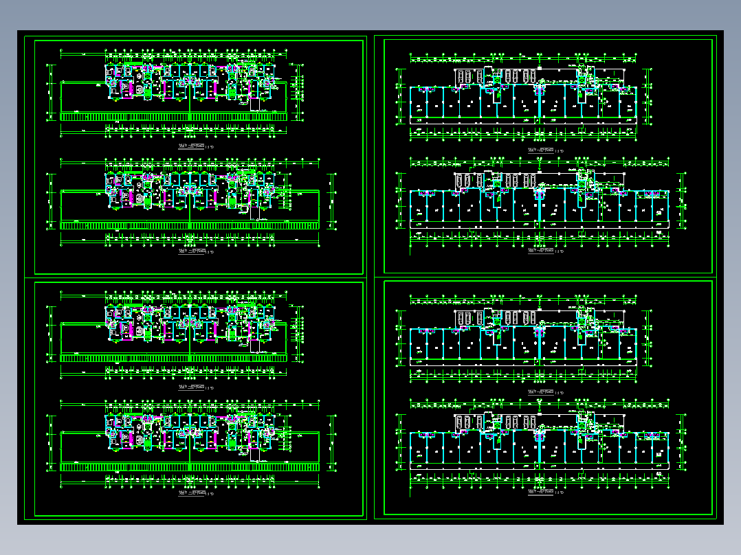 长沙阳光紫薇园住宅平面
