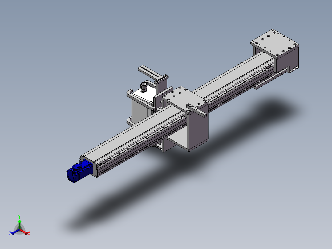 成像视觉检验大平台（sw18可编辑+bom+工程图）正等轴测图