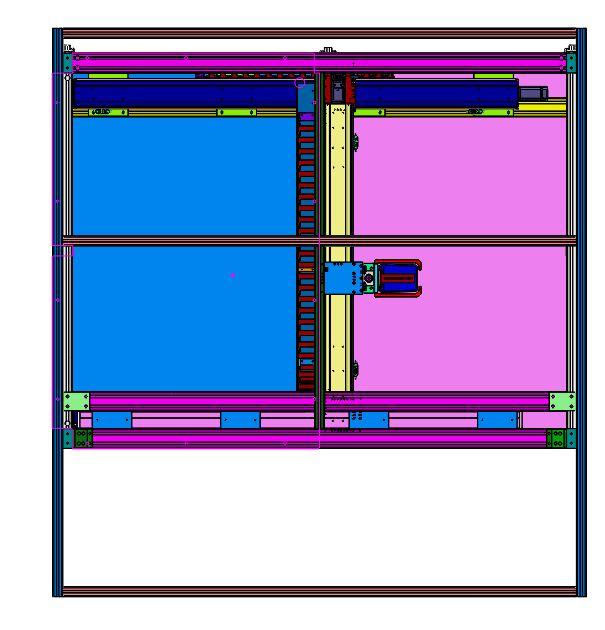 成像视觉检验大平台（sw18可编辑+bom+工程图）