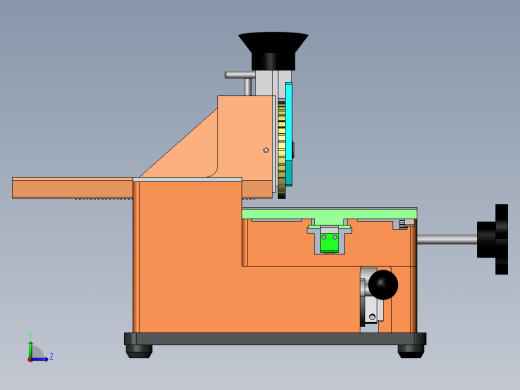 金属铭牌打标机左视缩略图