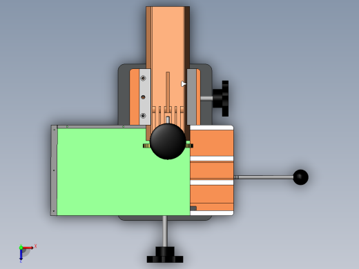 金属铭牌打标机俯视缩略图