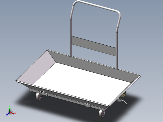 可移动式铁屑车