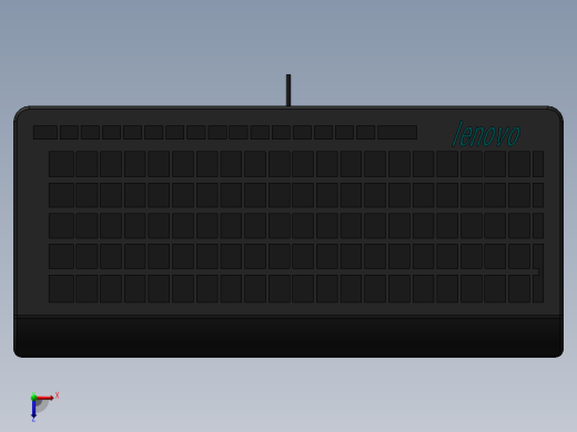 lenovo键盘俯视缩略图