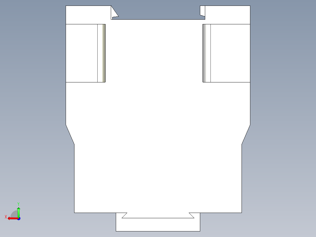 D25 10 32A接触器后视图