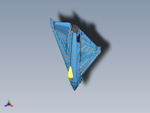 B3004204-波音X-32飞机实体组装模型