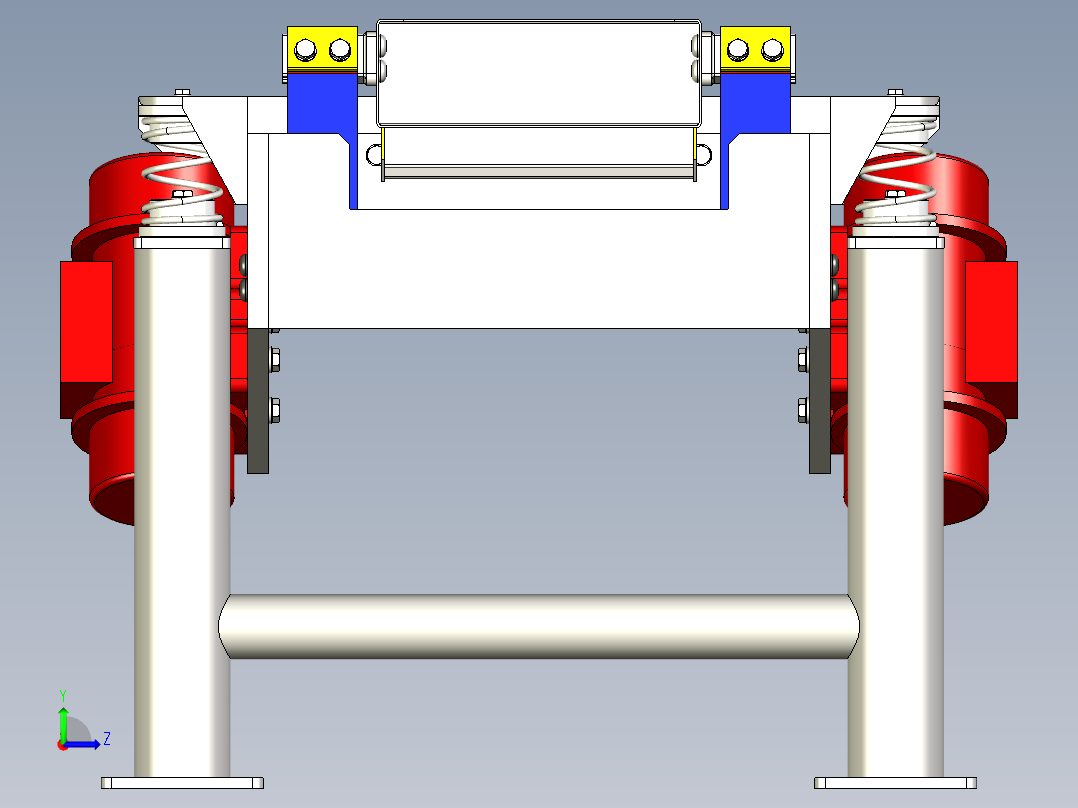 微型振动筛左视图