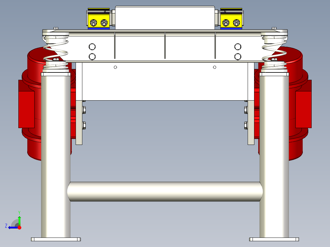 微型振动筛右视图