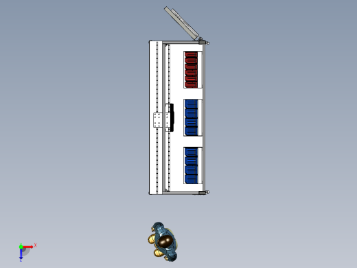 B2004802-铝型材工作站工作台俯视缩略图