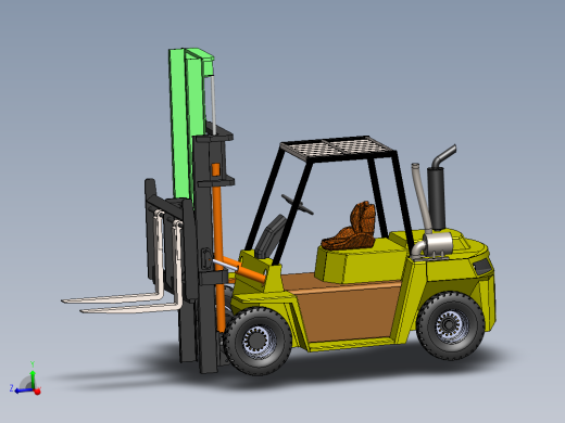 叉车、 叉车 SW STP X_T